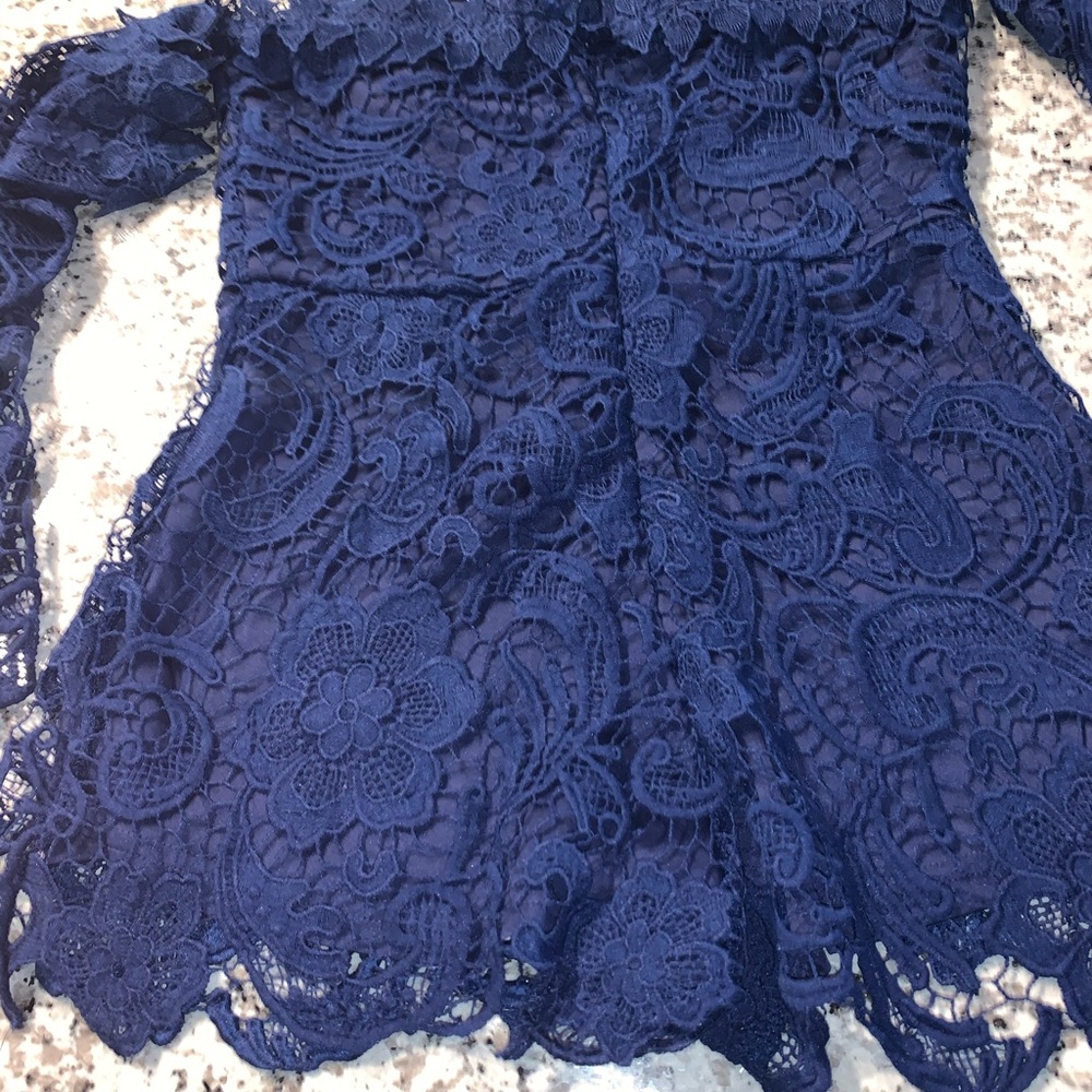 Crocheted romper